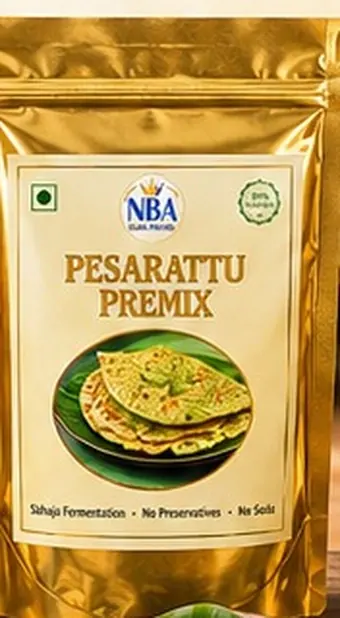 Pesarattu Premix pouch